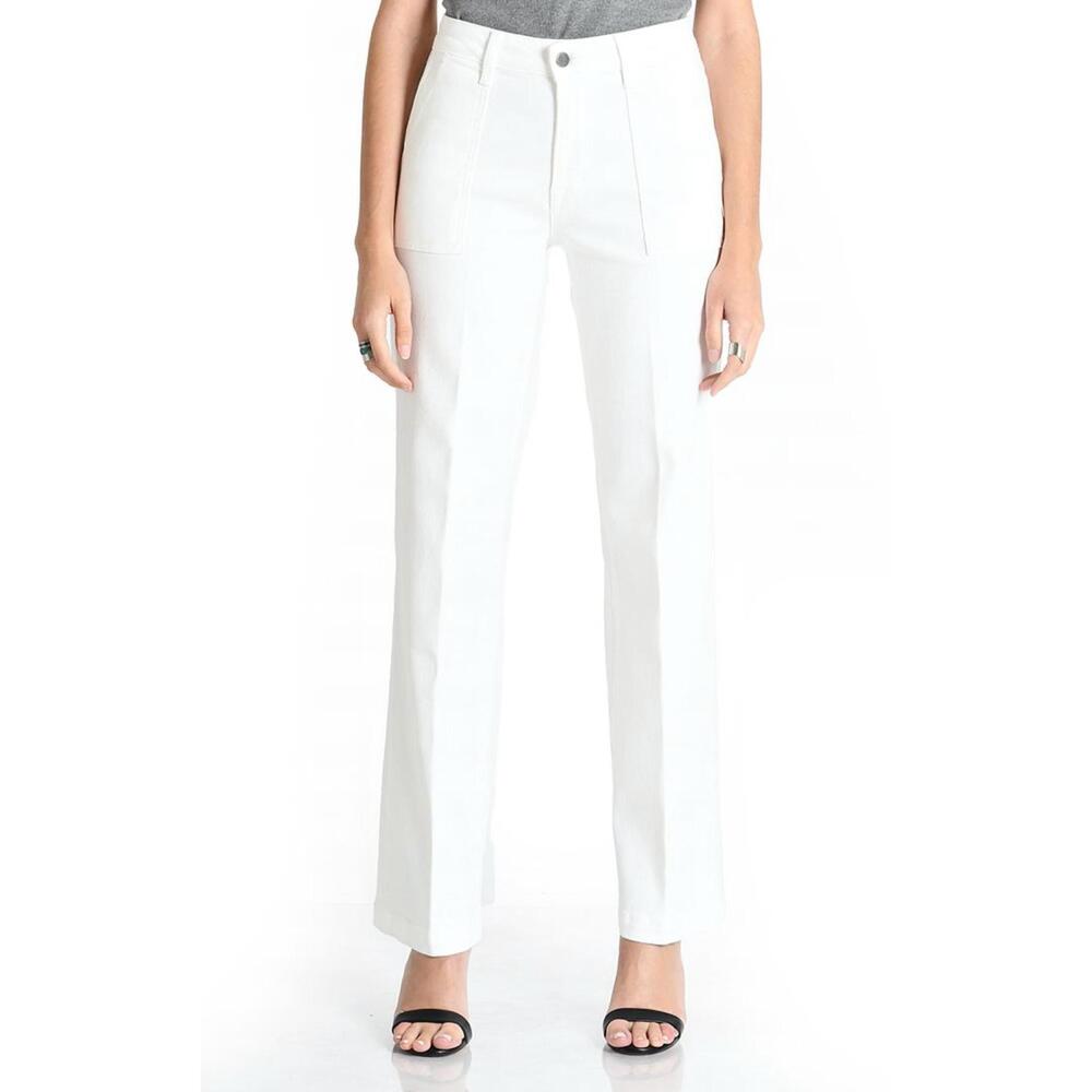 NEW FIDELITY joni utility jeans in regal white